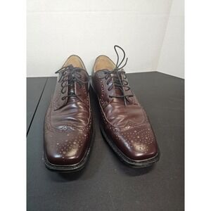 Rockport Dressports Mens Oxfords Size 9.5 M Burgundy Wingtip APM12118